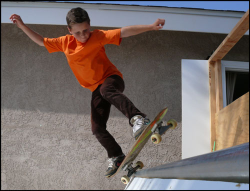 Skateboarding Photo